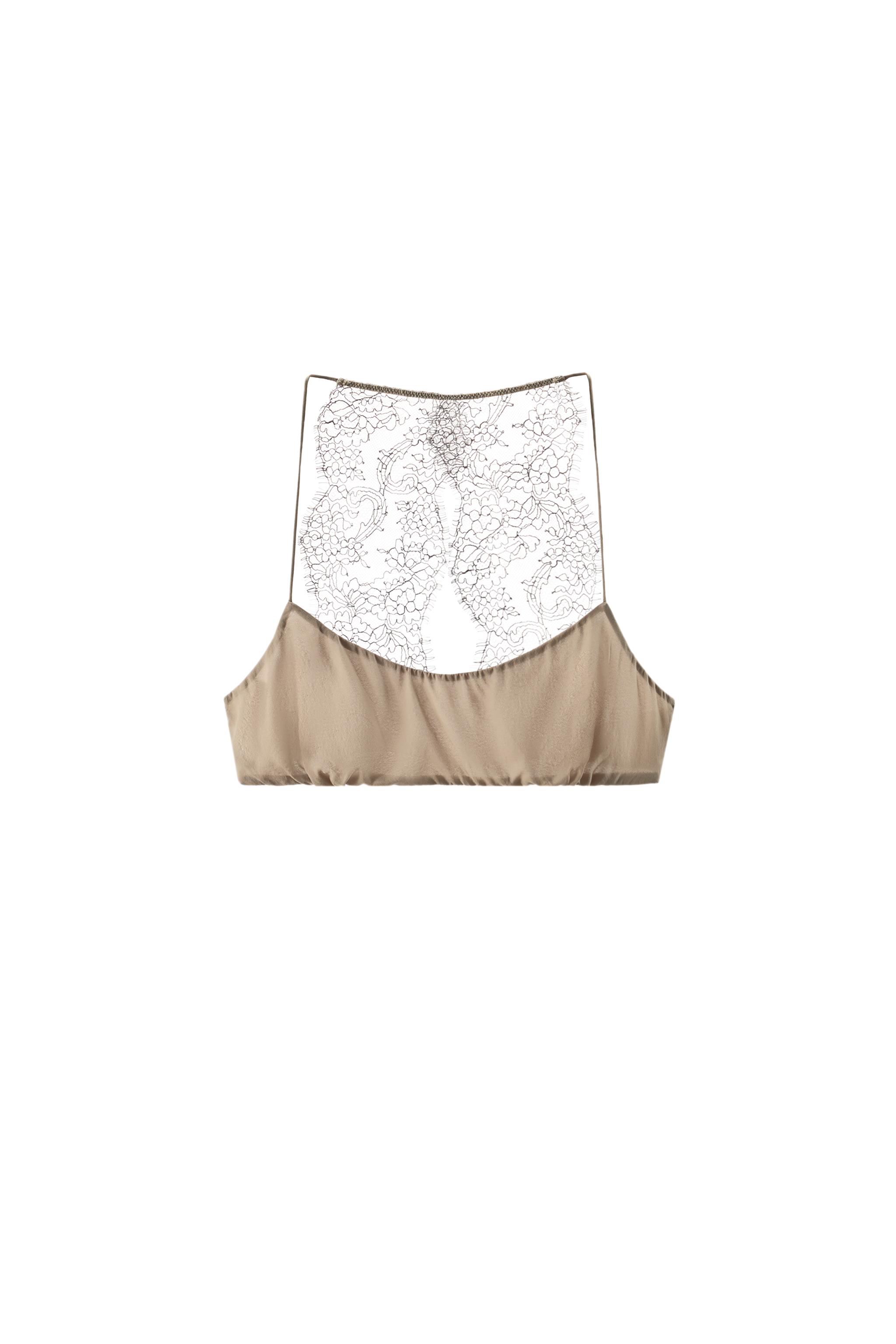 COMBINATION LACE BRA